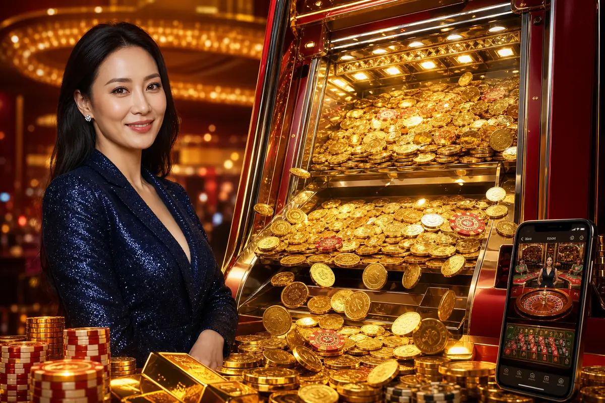 jj9pm Casino meja live dealer baccarat